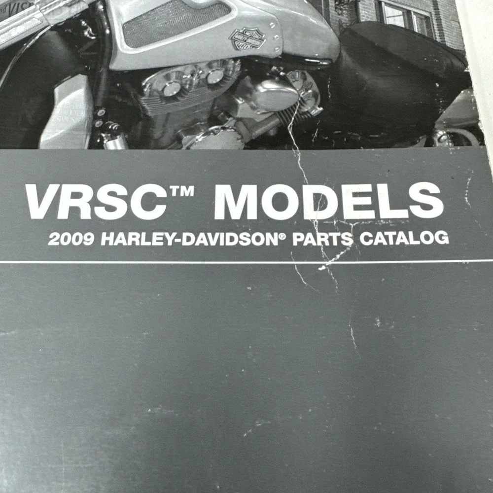 HARLEY DAVIDSON 2009 VRSC‎ MODELS PARTS CATALOG 99457-09